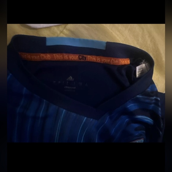 2016/17 New York City FC Away #21 Pirlo Large Adidas Football Soccer MLS - Picture 10 of 10